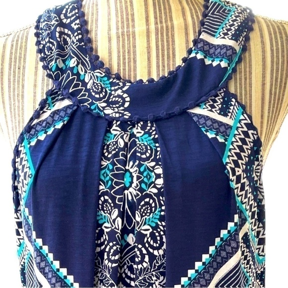 THREE Pink Hearts dress, size L, poly/spandex, excellent used condition - Picture 3 of 5